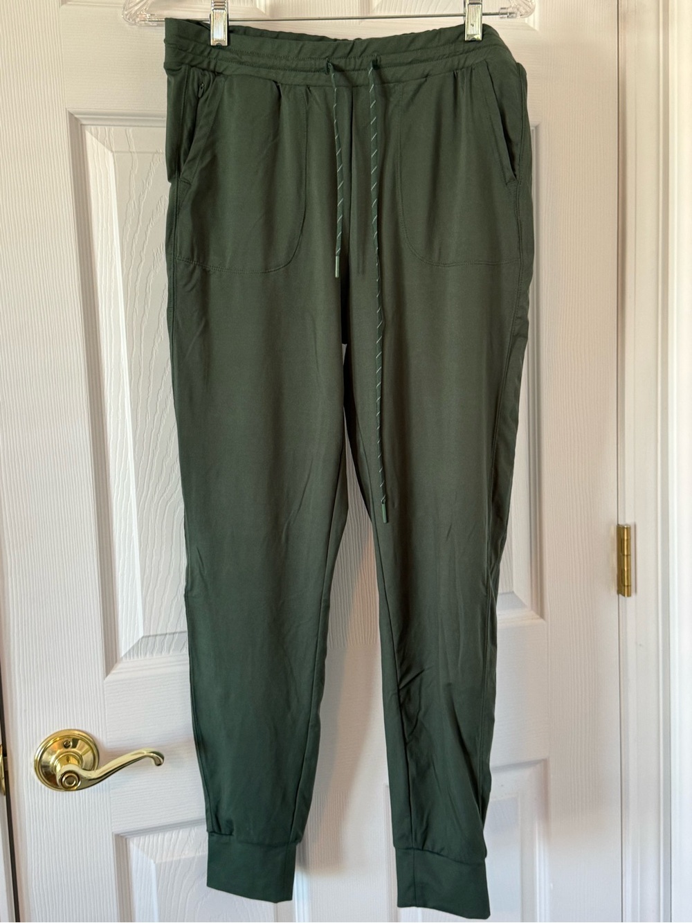 Zella Olive Green Drawstring Jogger Pants